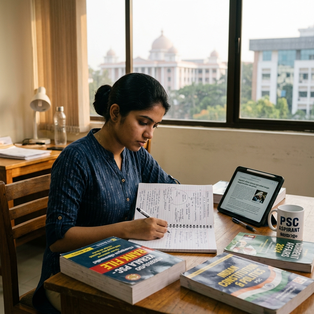 Kerala PSC Aspirant Study